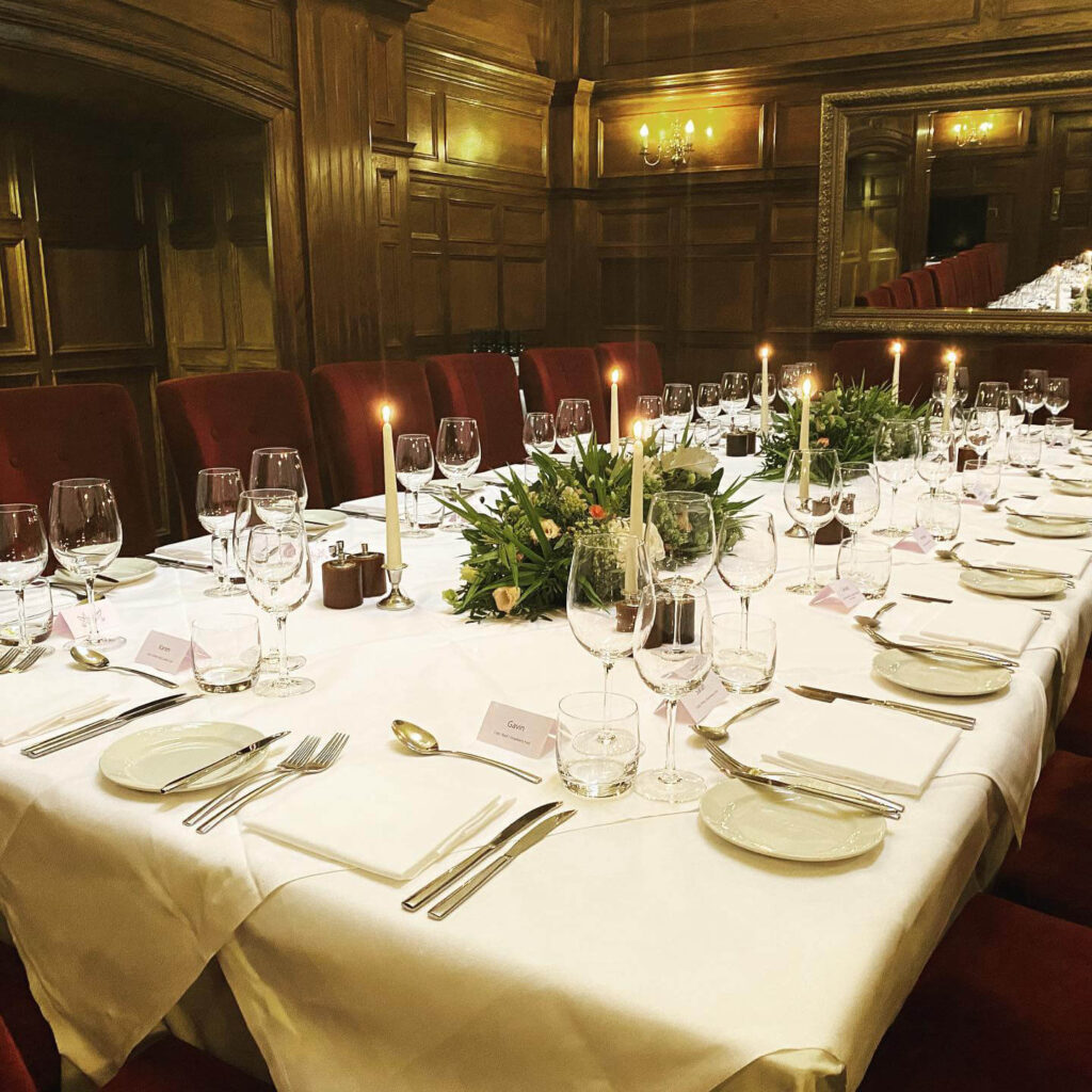 Private Dining at Chateau la Chaire